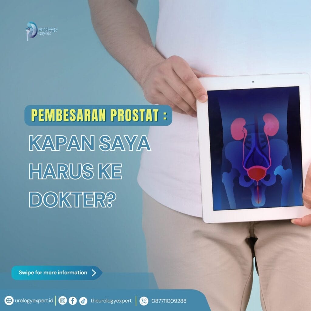 penyebab prostat bengkak